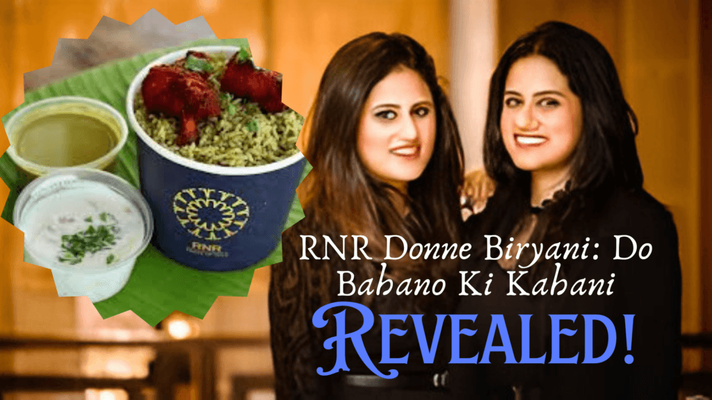 Biryani Business RNR Donne Biryani: Ramya and Shweta