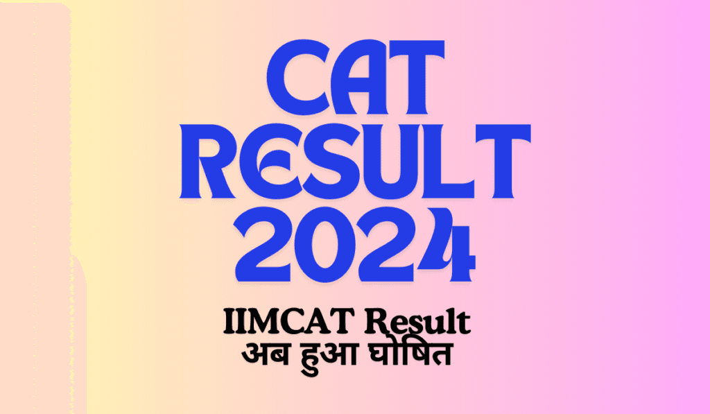 CAT Result 2024