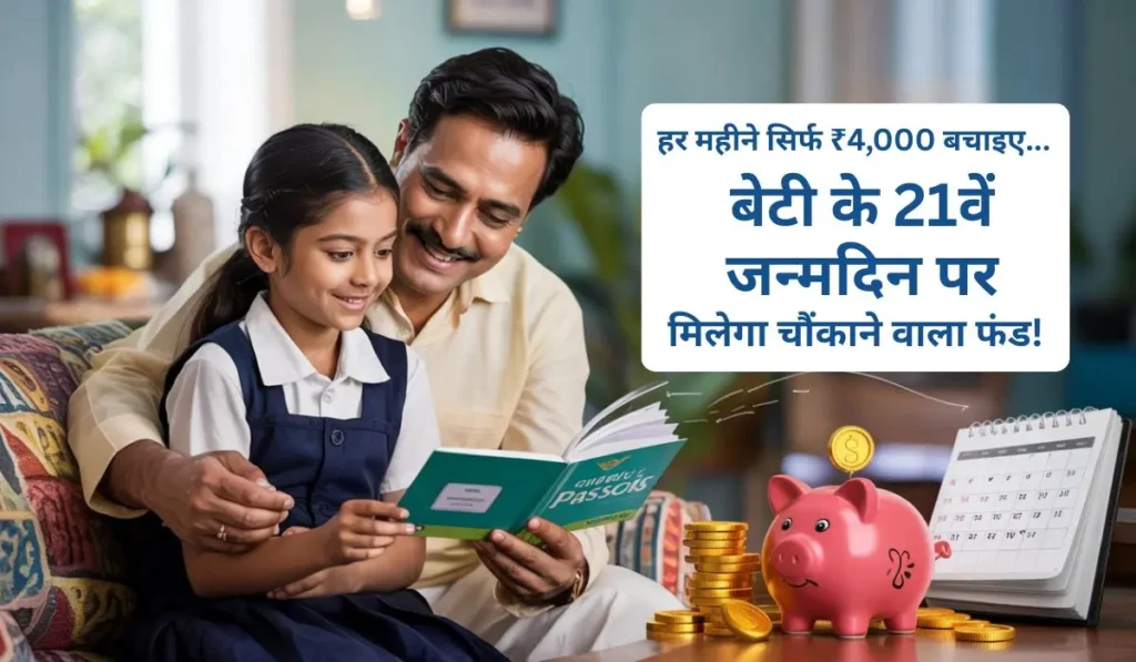 हर महीने सिर्फ ₹4,000 बचाइए... बेटी के 21वें जन्मदिन पर मिलेगा चौंकाने वाला फंड!