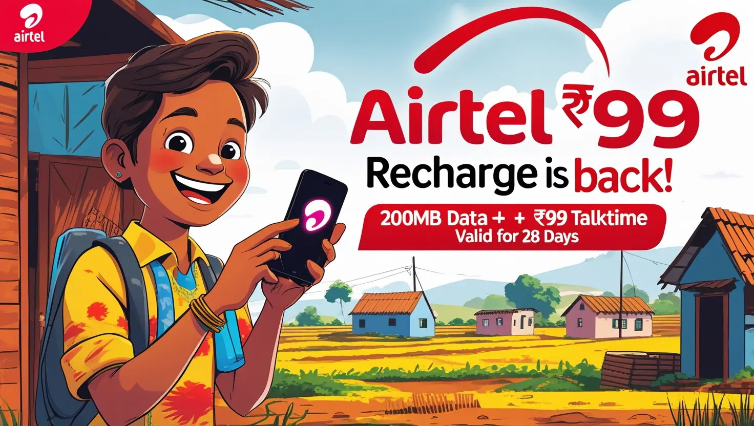 Airtel 99 Recharge Plan