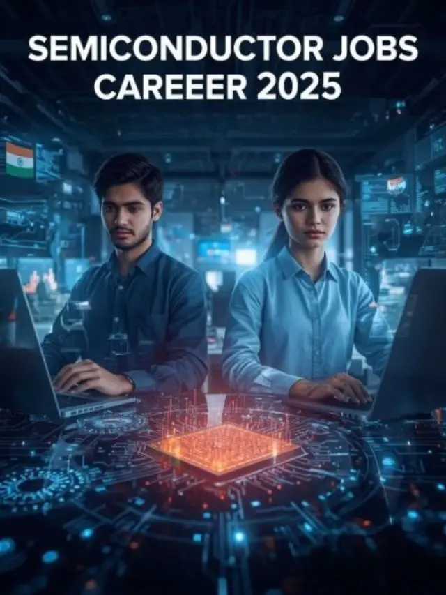 Semiconductor Jobs Career India | युवा Engineers Chip Design Lab में काम करते हुए | Entry-Level Opportunities घटने के बीच नई Skills सीखने की जरूरत | Semiconductor Industry 2025 Scene
